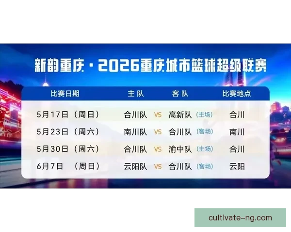 重庆超级联赛球队最新数据全面解析与赛季表现分析